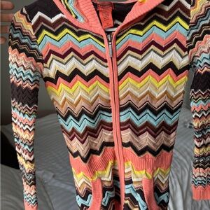 Missoni for Target  Chevron Patterned Cardigan in Multicolor